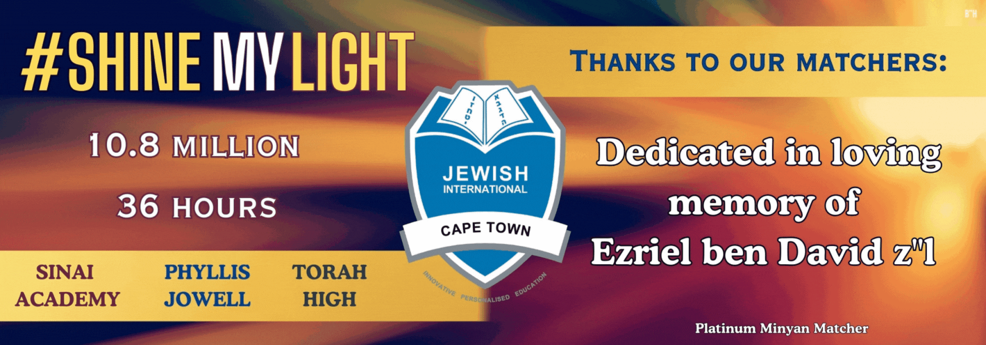 Jewish International — Shine My Light